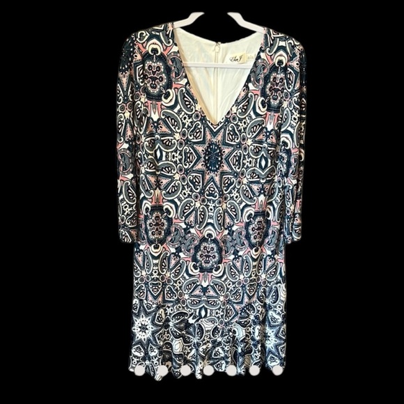 Eliza J Sheath V neckline Dress size 14 - Picture 1 of 13